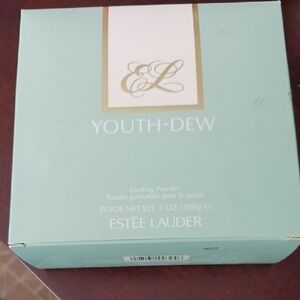Estee Lauder Youth-Dew Dusting Powder in Mint Green